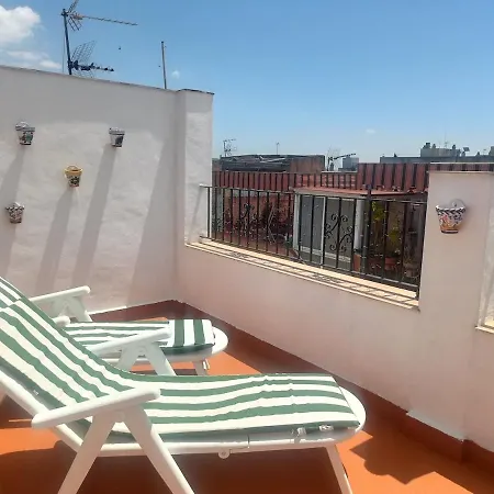 Terraza Privada, Cerca Del Centro, Aire